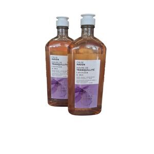 Bath & Body Works Aromatherapy Calm Haven Lavender & Iris 2- Body Wash Foam Bath